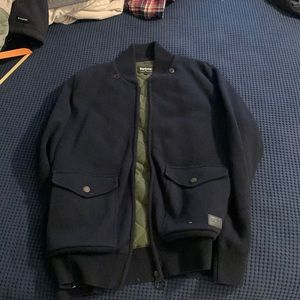 RARE Barbour for Land Rover Collab Jacket Fleece